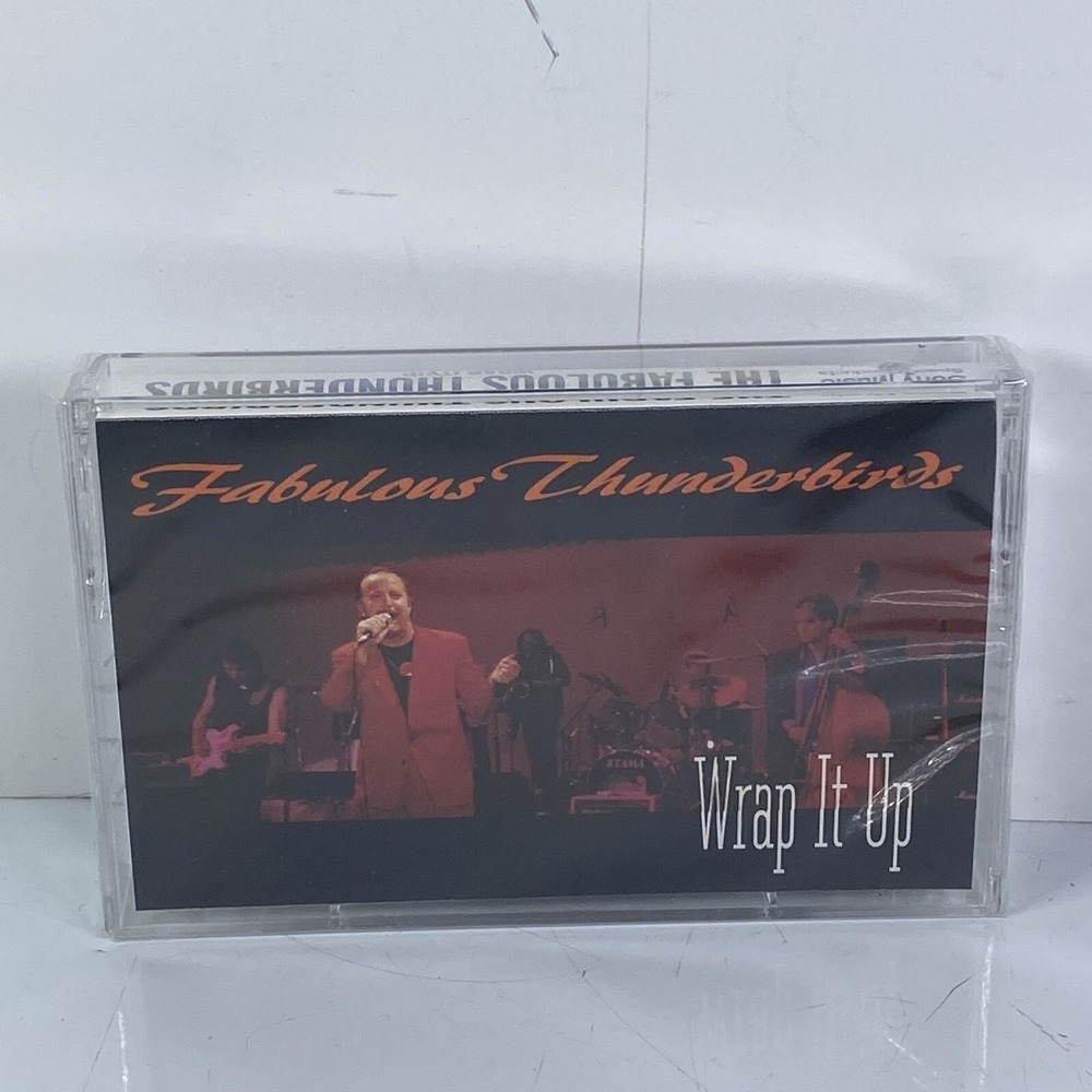 Wrap It Up by‎ The Fabulous Thunderbirds Cassette, Apr-1995 Factory Sealed